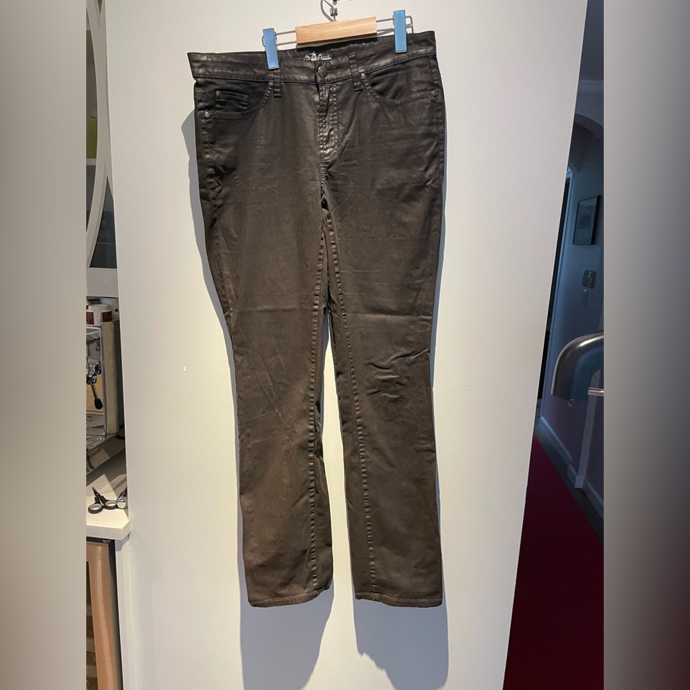 Cambio leather look jeans